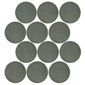 Round DK Gray - ceramic tile
